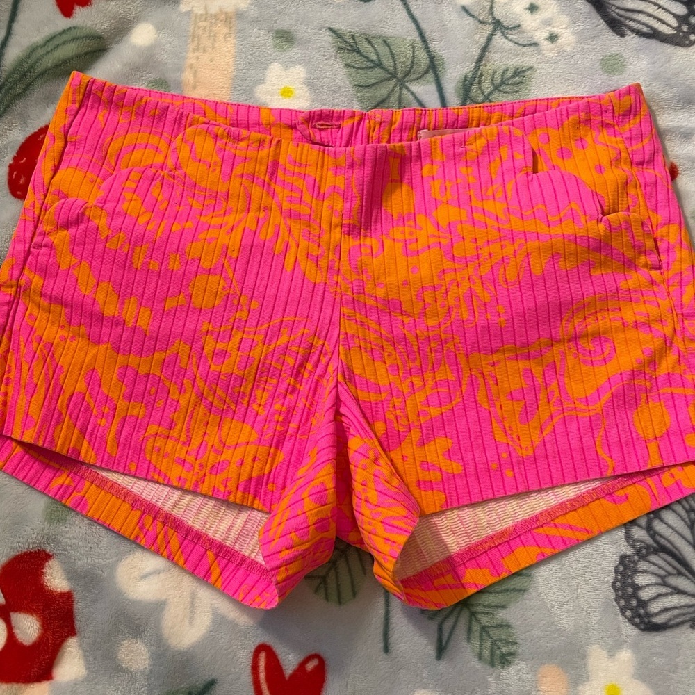 NWOT Lilly Pulitzer Pink and Orange Shorts